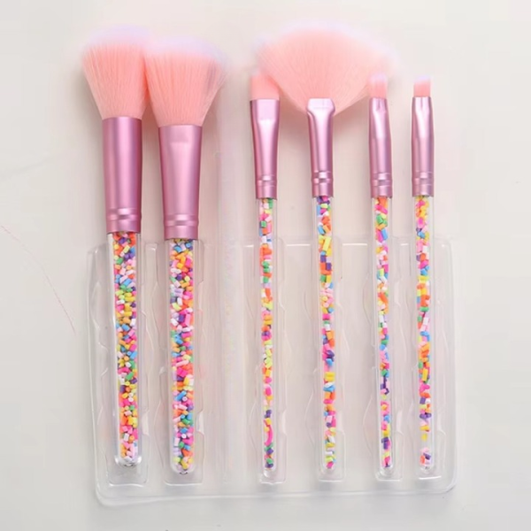 Sweet Beauty 07 Pcs Makeup Brush Set