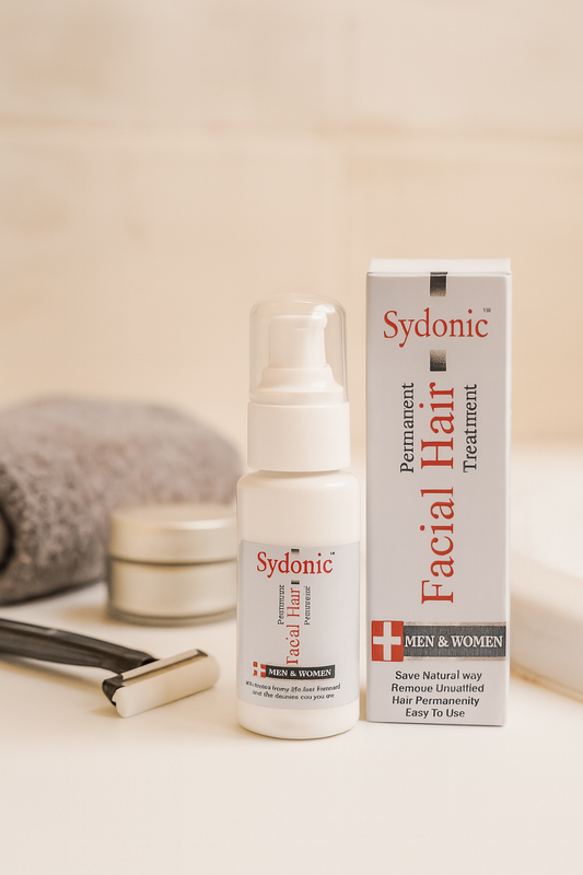 Sydonic Permanent Facial Hair Remover For Men & Women (30ml)