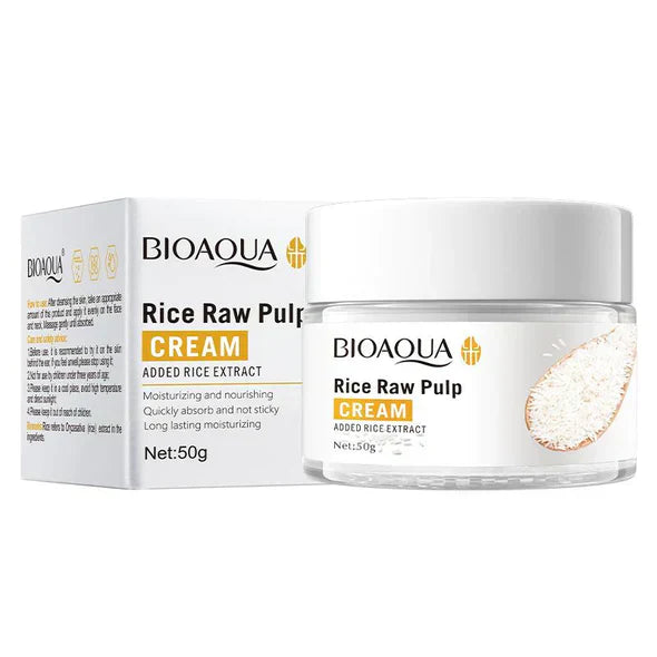 Bioaqua Rice Raw Pulp Facial Cream