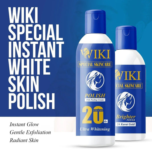 Wiki Skin Polish + 24K Gold Powder - Buy 1 Get 1 Free