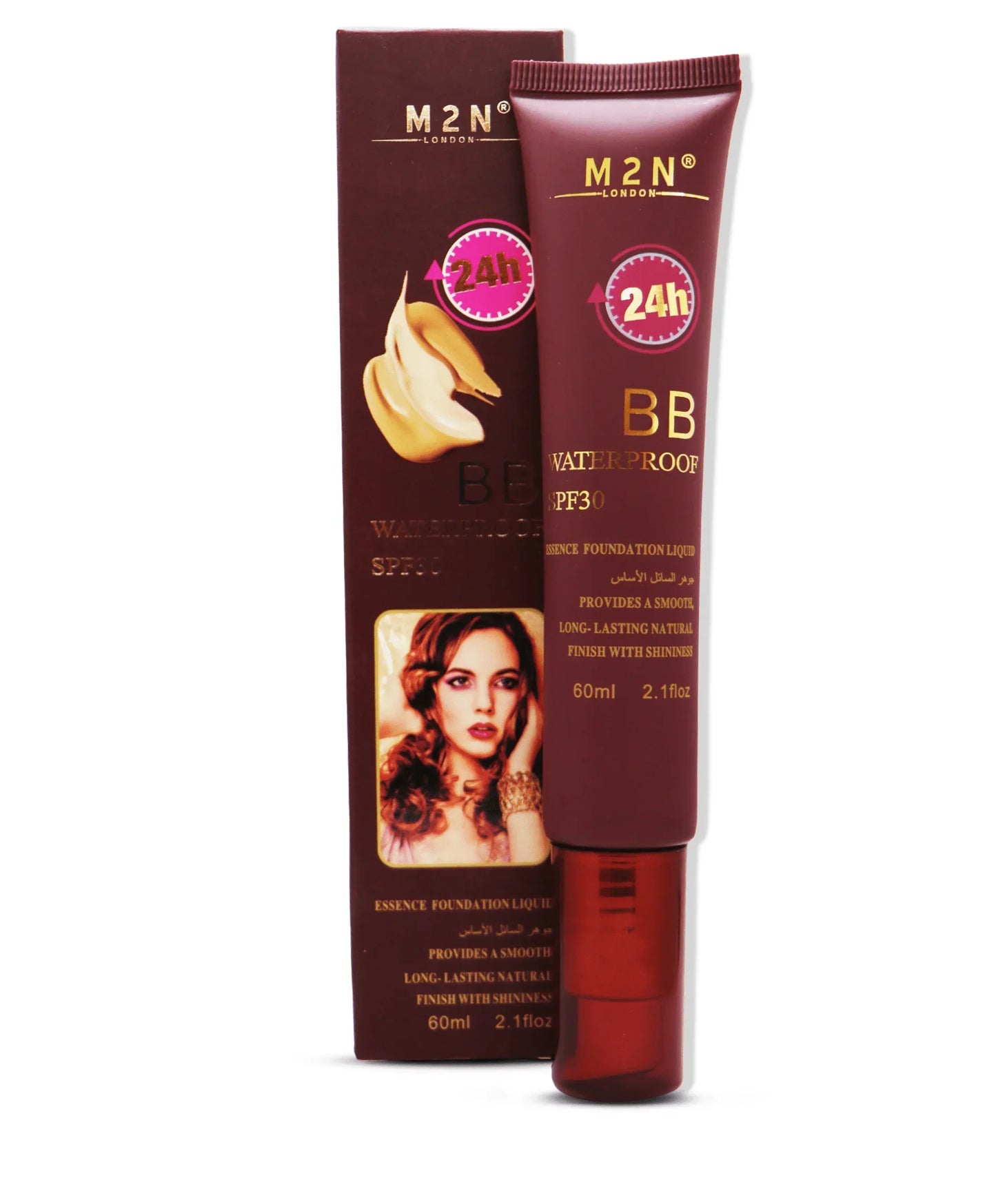 M2N London BB Waterproof SPF-30 Essence Foundation