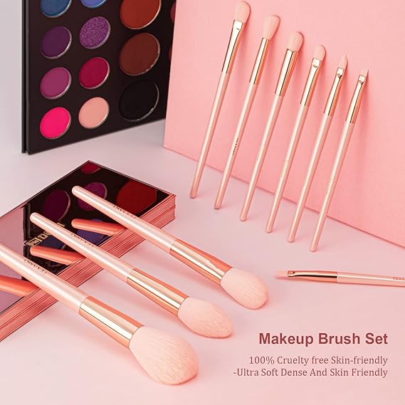 Sweet Beauty 07 Pcs Makeup Brush Set