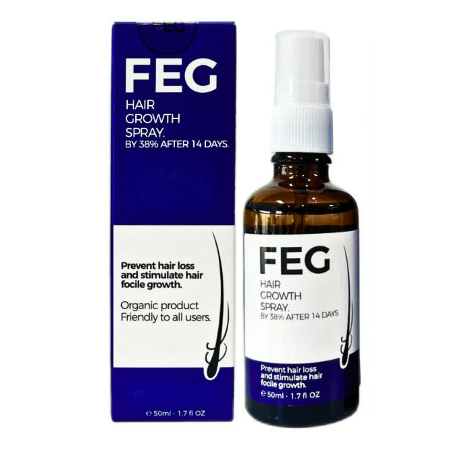 Feg Plus Beard & Hair Growth Spray