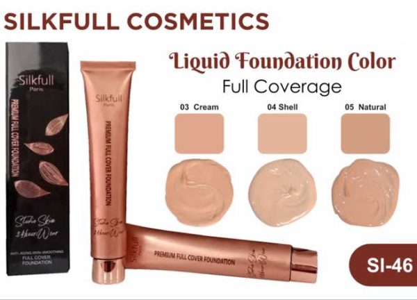 Silkfull Tube Makeup Foundation Waterproof