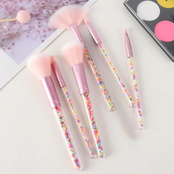 Sweet Beauty 07 Pcs Makeup Brush Set