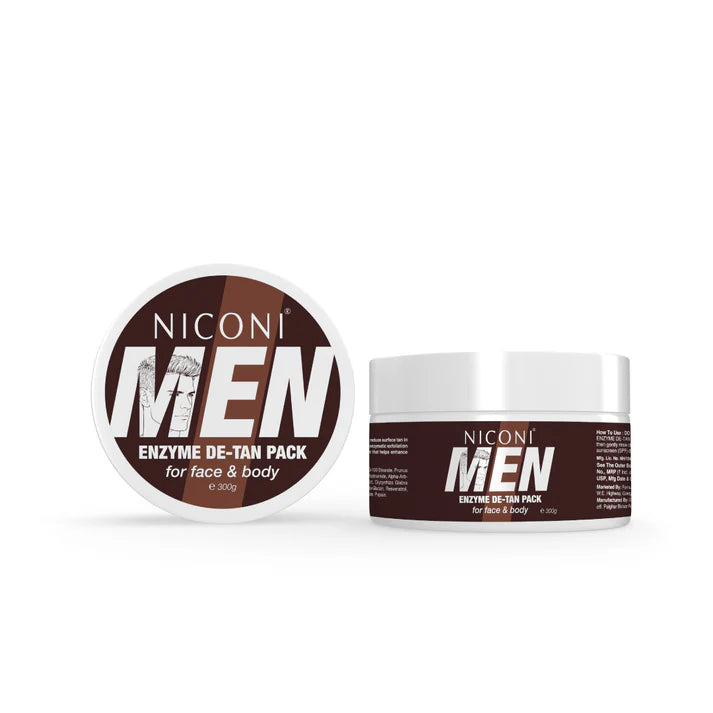 NICONI MEN Enzyme De-Tan Pack (100ml)