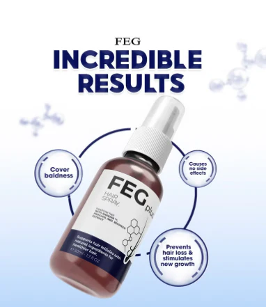 Feg Plus Beard & Hair Growth Spray