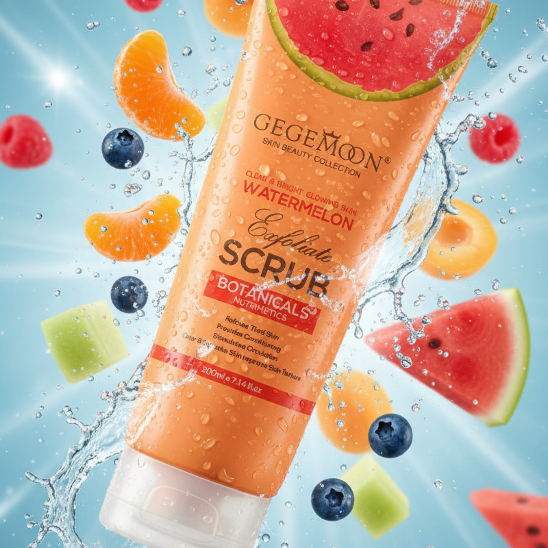 Gegemoon Fruity Exfoliating Face & Body Scrub (200ml)