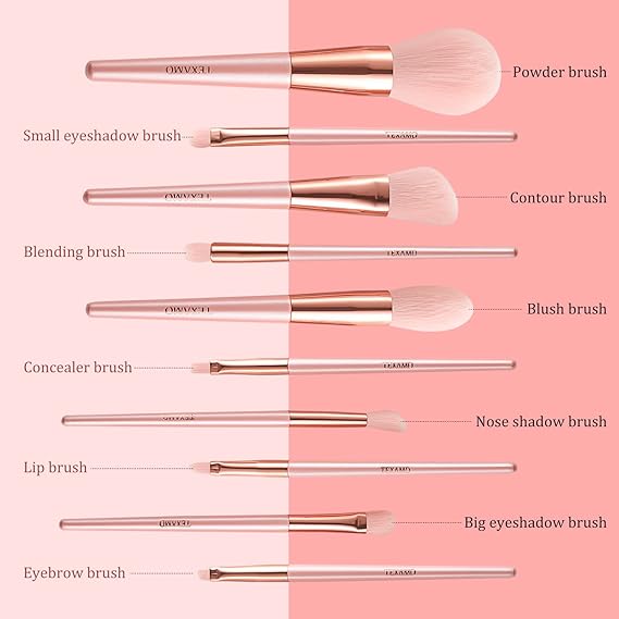 Sweet Beauty 07 Pcs Makeup Brush Set