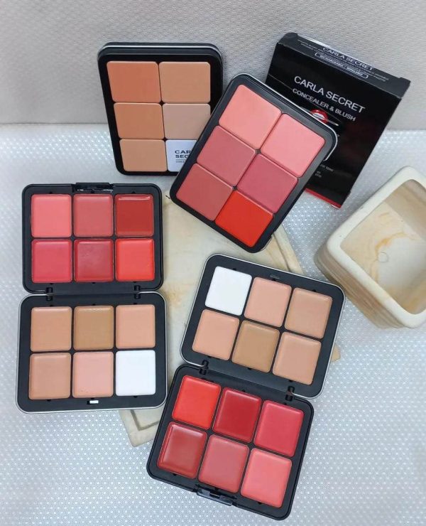 Trendy Carla Secret Cream Concealer & Blush Pallet