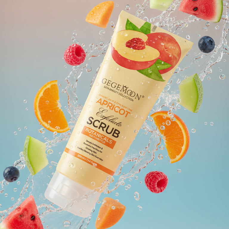 Gegemoon Fruity Exfoliating Face & Body Scrub (200ml)