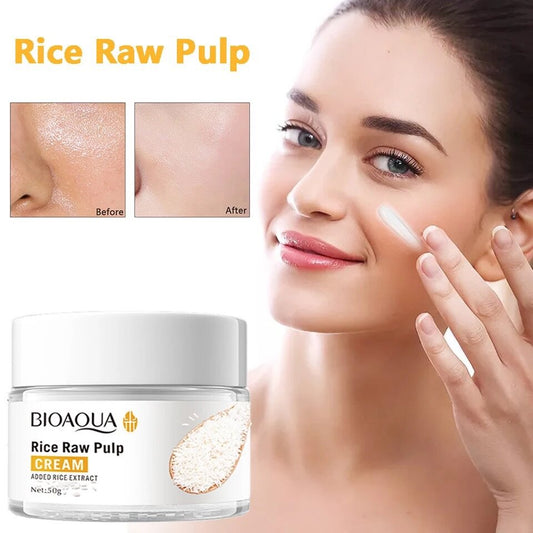 Bioaqua Rice Raw Pulp Facial Cream