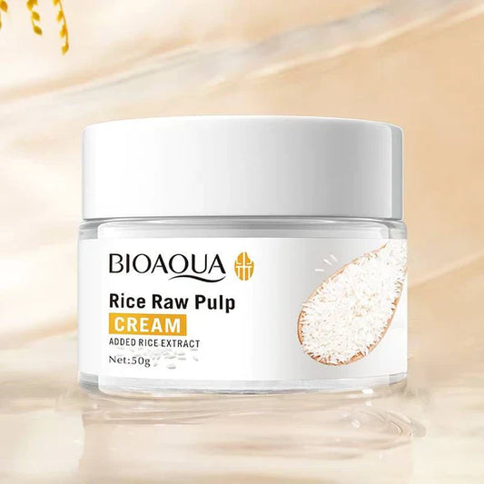 Bioaqua Rice Raw Pulp Facial Cream