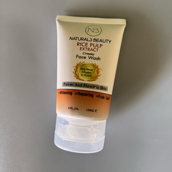 Acne Foam Cleanser Rice Water Face Wash for Brightening & Oil Control